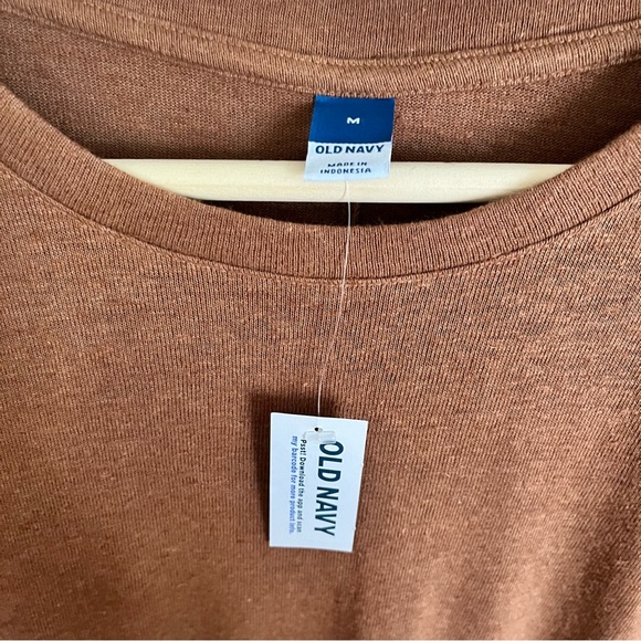 M 🆕 Old Navy Linen Drawstring Dress NWT - Picture 6 of 7